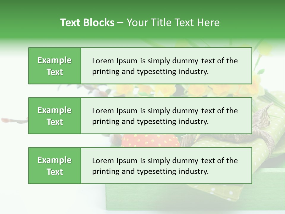 Tradition Basket Straw PowerPoint Template