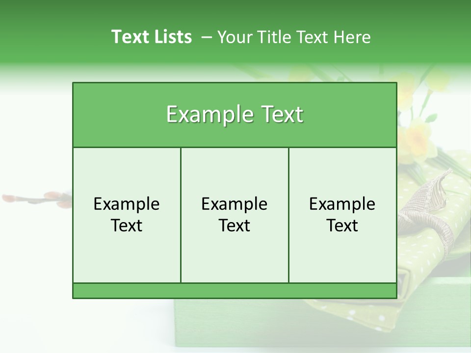 Tradition Basket Straw PowerPoint Template