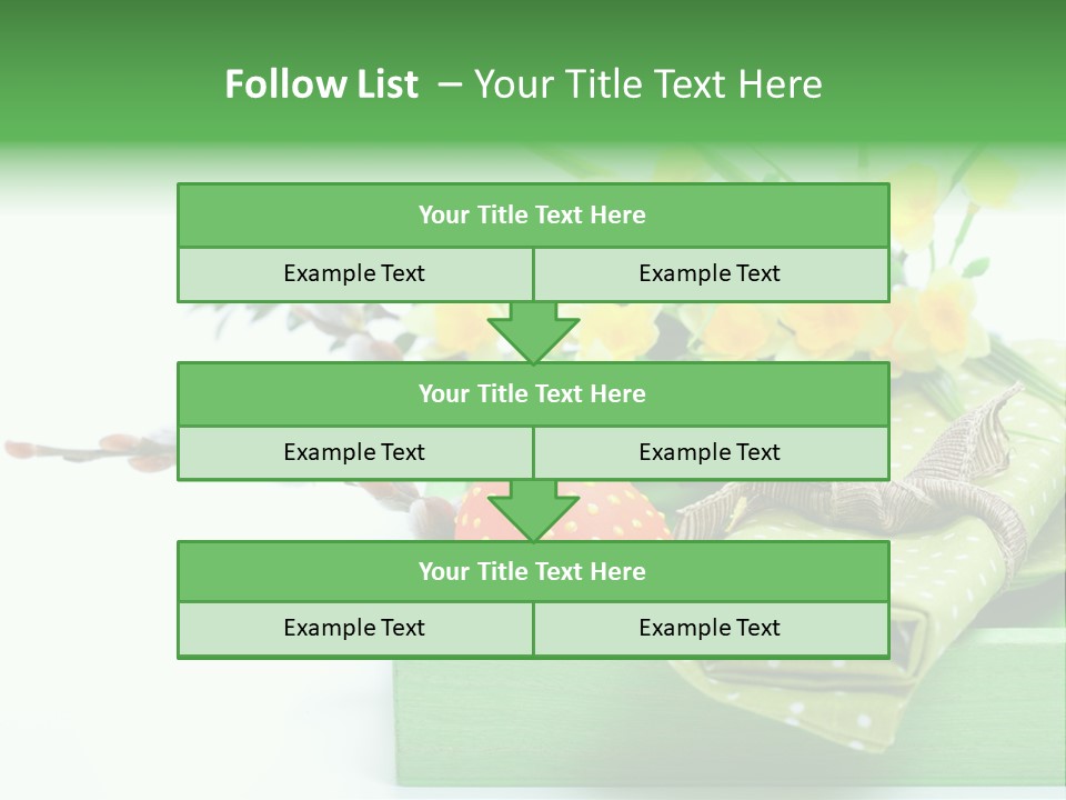 Tradition Basket Straw PowerPoint Template
