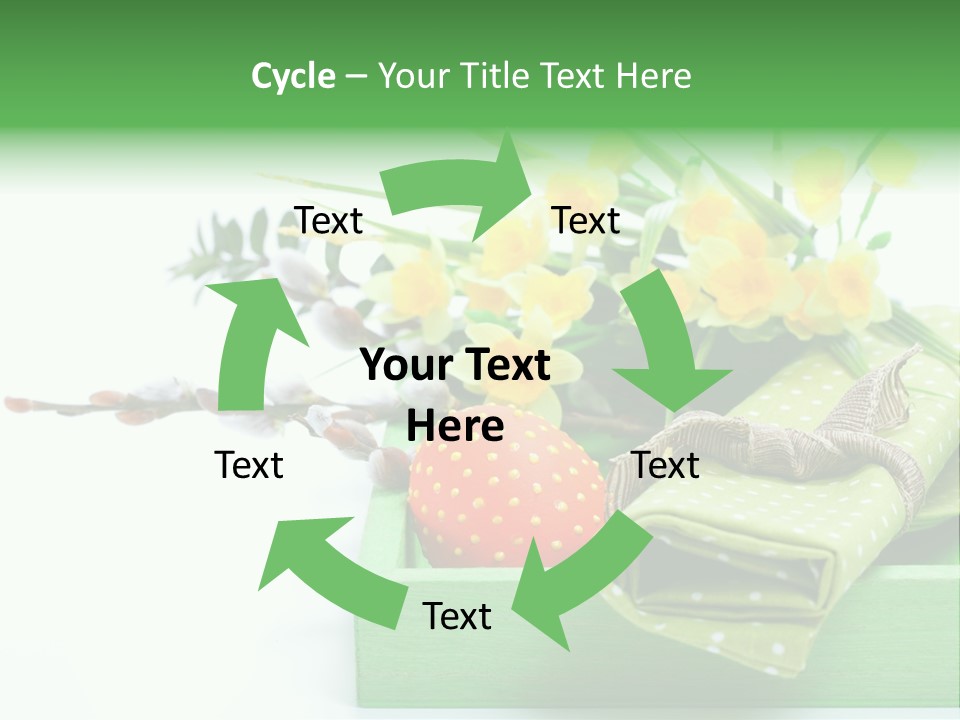 Tradition Basket Straw PowerPoint Template