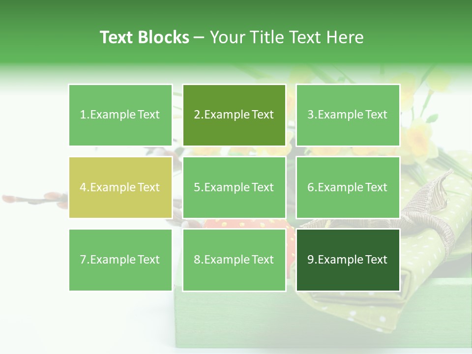 Tradition Basket Straw PowerPoint Template