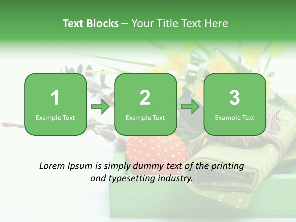 Tradition Basket Straw PowerPoint Template