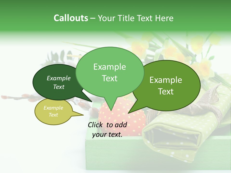 Tradition Basket Straw PowerPoint Template