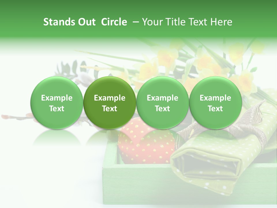 Tradition Basket Straw PowerPoint Template