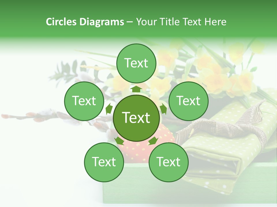 Tradition Basket Straw PowerPoint Template