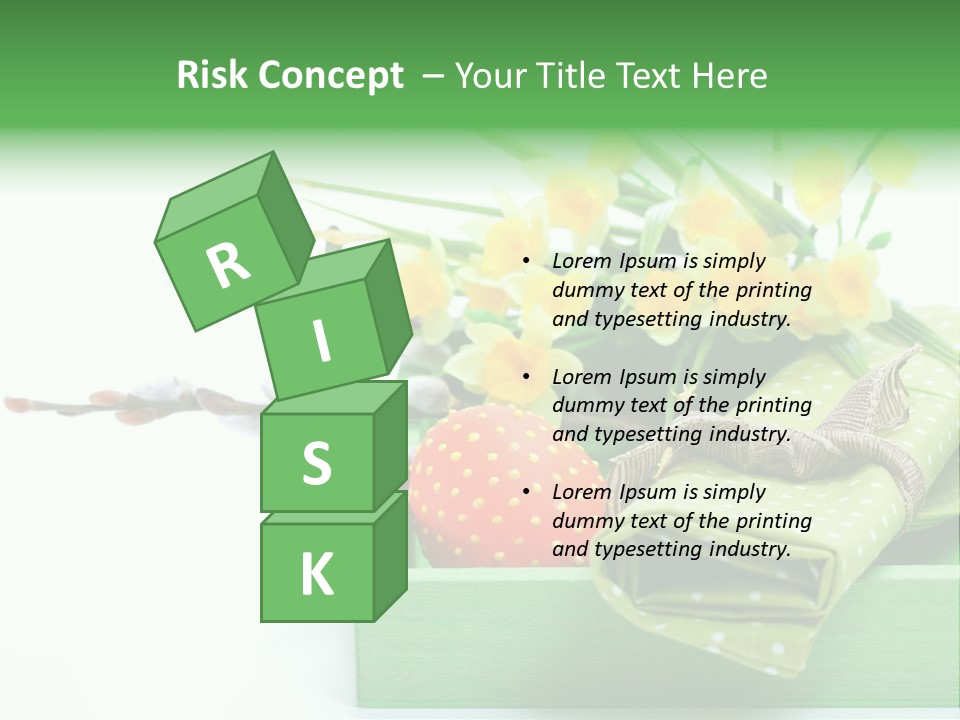 Tradition Basket Straw PowerPoint Template