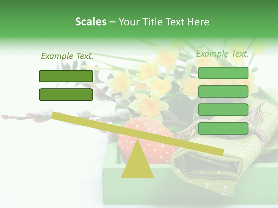 Tradition Basket Straw PowerPoint Template