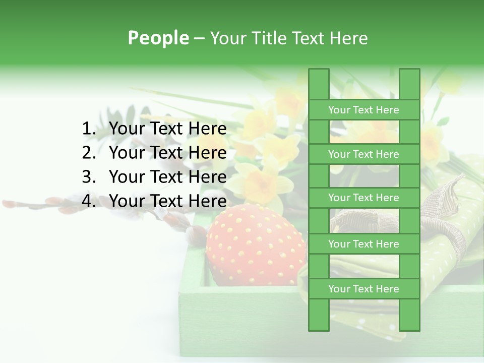 Tradition Basket Straw PowerPoint Template