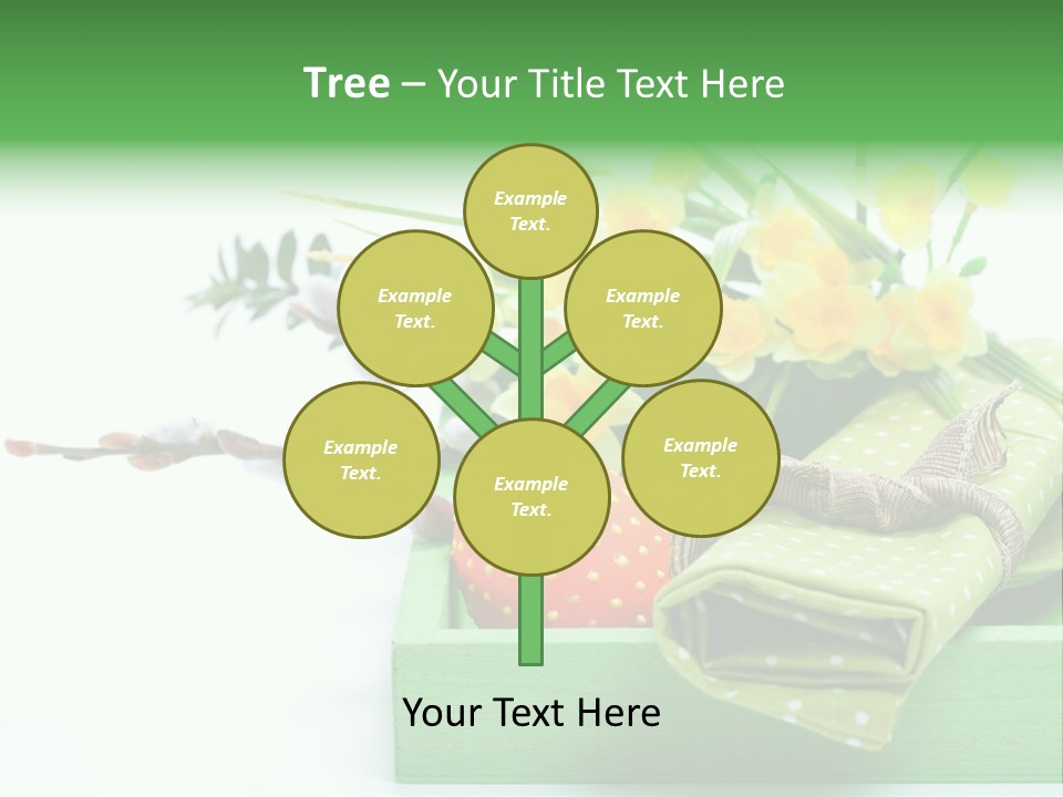 Tradition Basket Straw PowerPoint Template