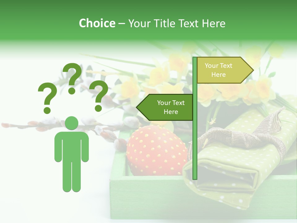 Tradition Basket Straw PowerPoint Template