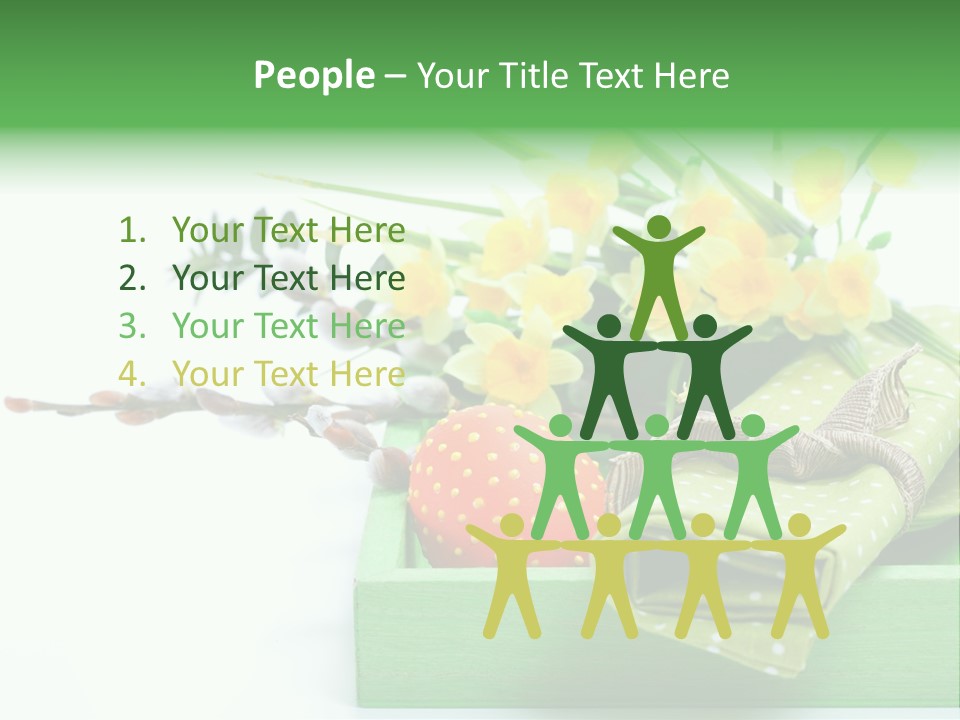 Tradition Basket Straw PowerPoint Template