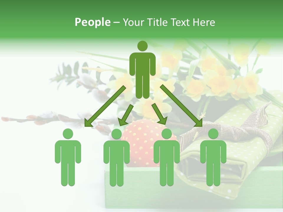 Tradition Basket Straw PowerPoint Template