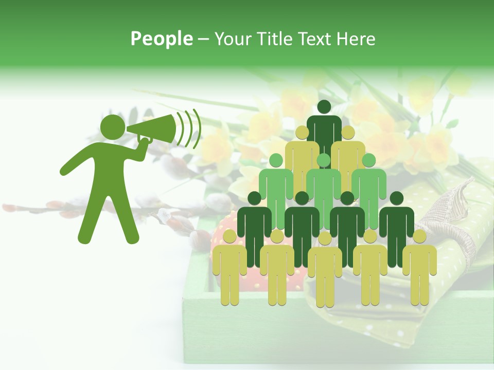 Tradition Basket Straw PowerPoint Template