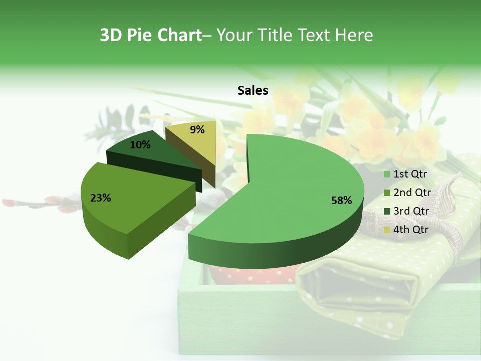 Tradition Basket Straw PowerPoint Template