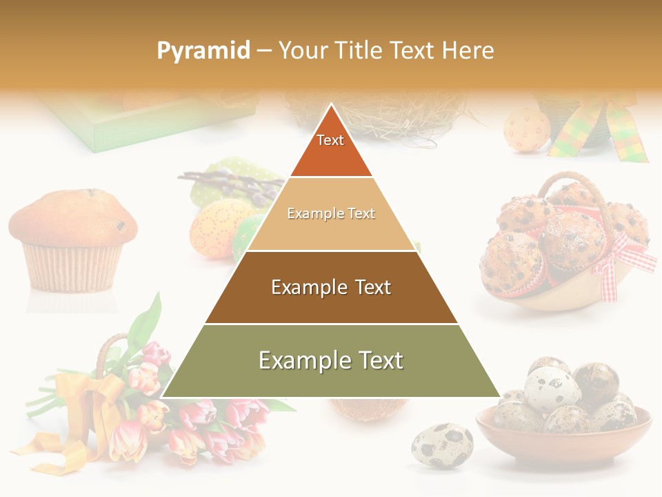 Nest Background Muffins PowerPoint Template