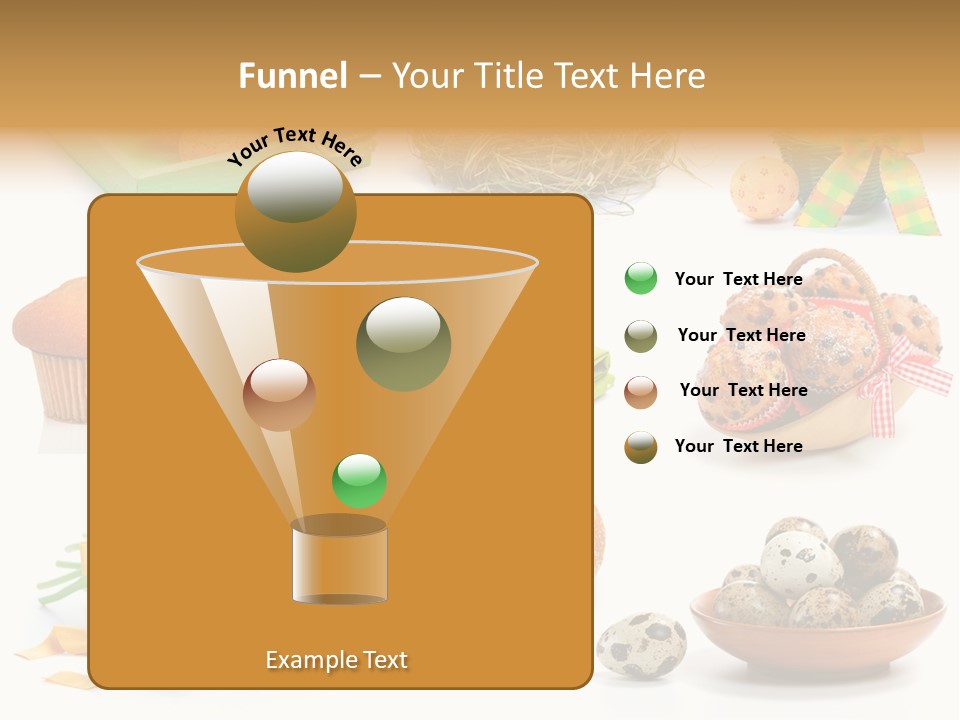 Nest Background Muffins PowerPoint Template