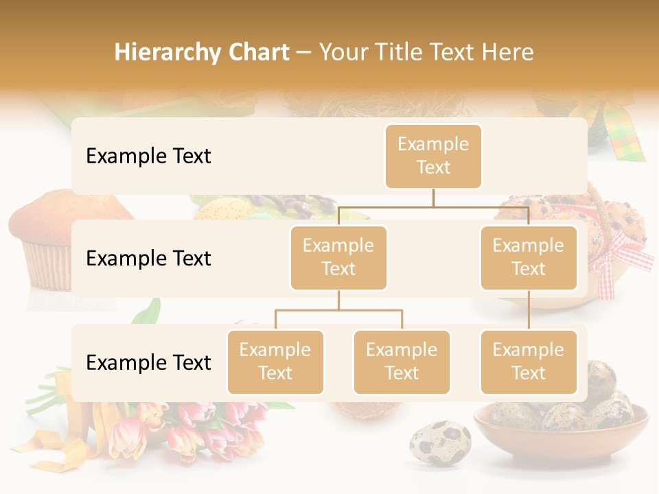 Nest Background Muffins PowerPoint Template