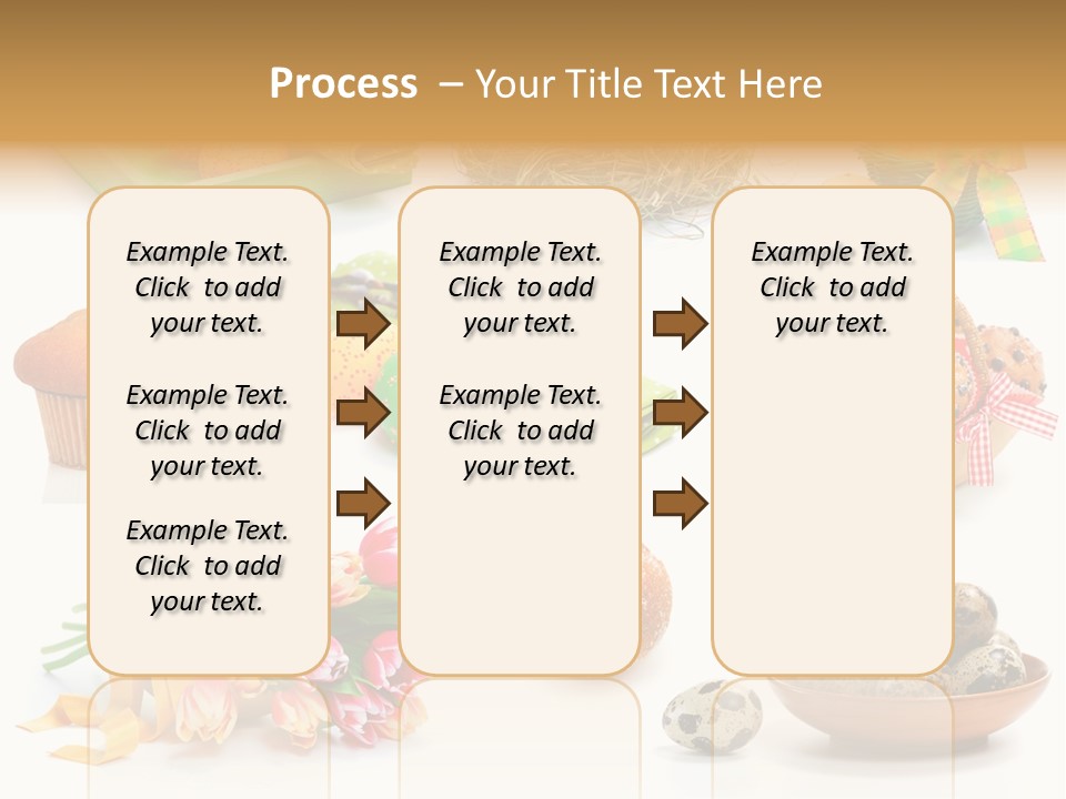 Nest Background Muffins PowerPoint Template
