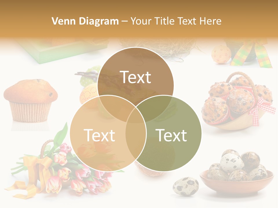 Nest Background Muffins PowerPoint Template