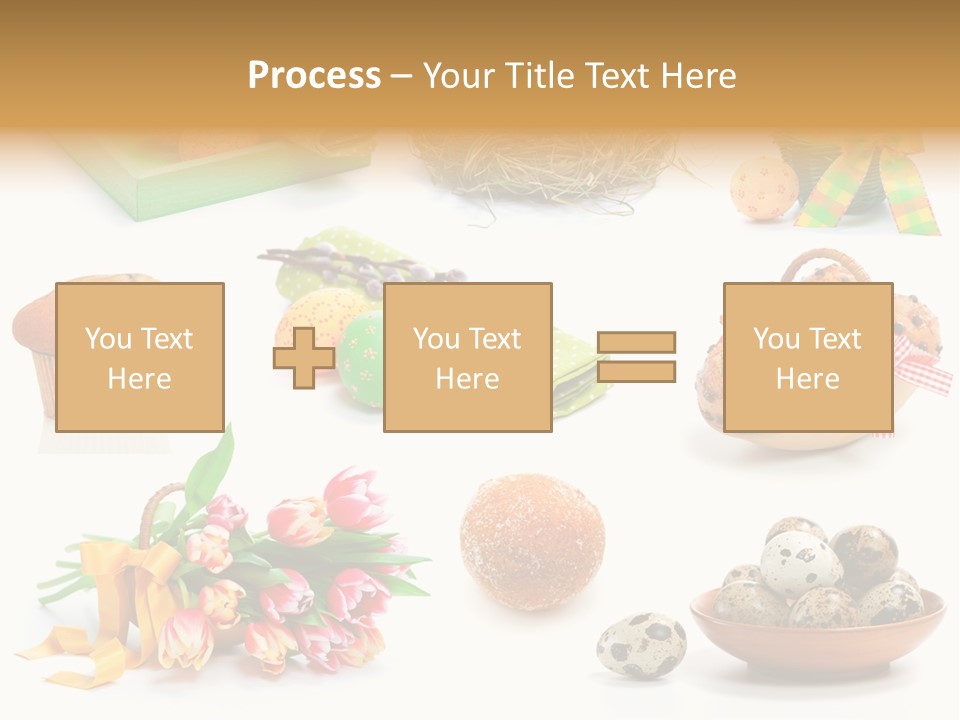 Nest Background Muffins PowerPoint Template