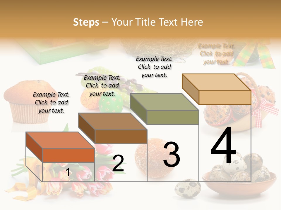 Nest Background Muffins PowerPoint Template