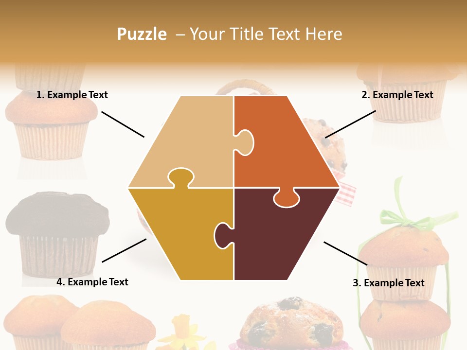 Berry Blueberry Object PowerPoint Template