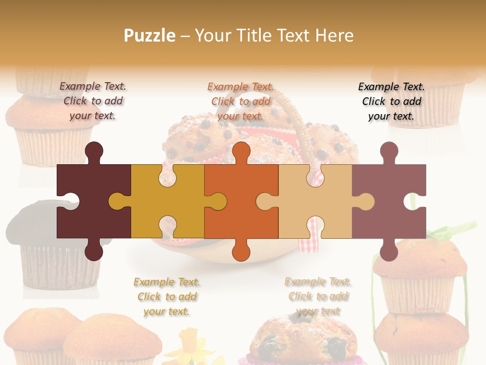 Berry Blueberry Object PowerPoint Template