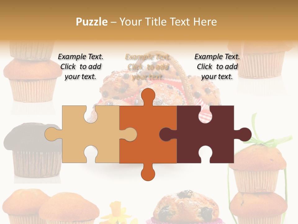 Berry Blueberry Object PowerPoint Template