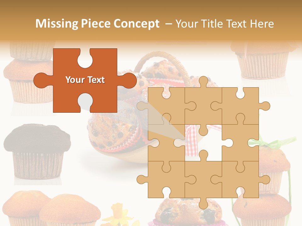 Berry Blueberry Object PowerPoint Template