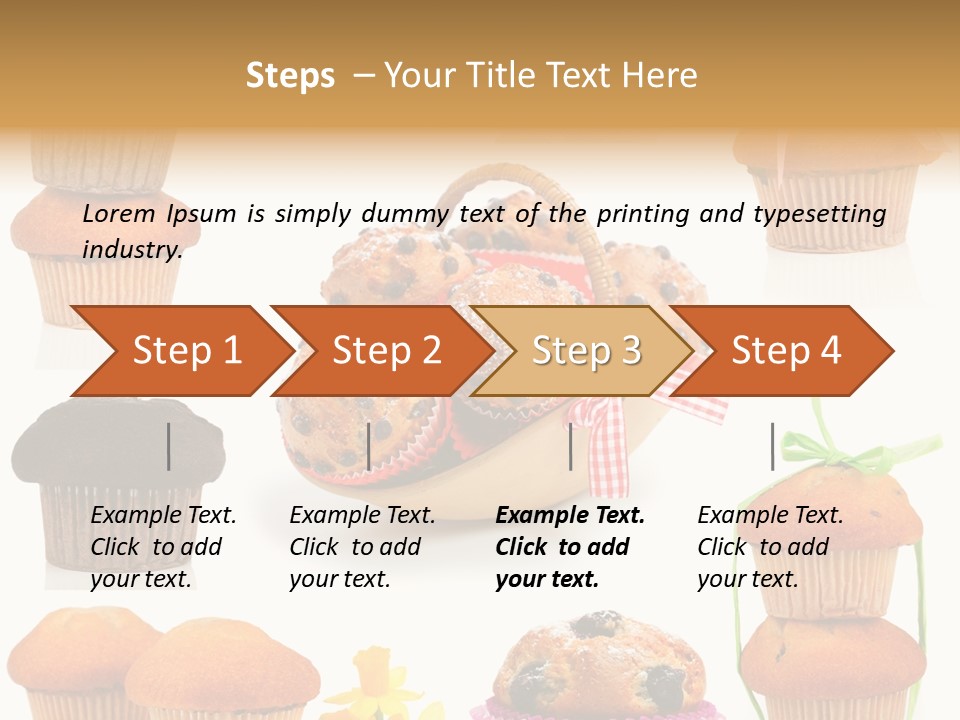 Berry Blueberry Object PowerPoint Template