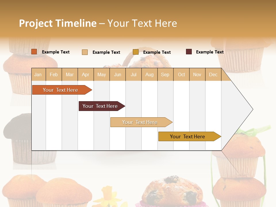 Berry Blueberry Object PowerPoint Template