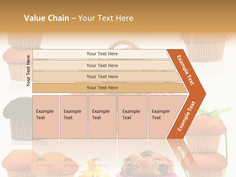 Berry Blueberry Object PowerPoint Template