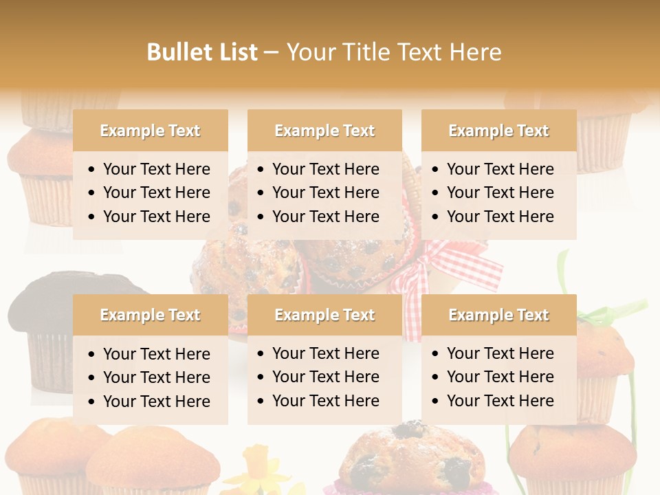 Berry Blueberry Object PowerPoint Template