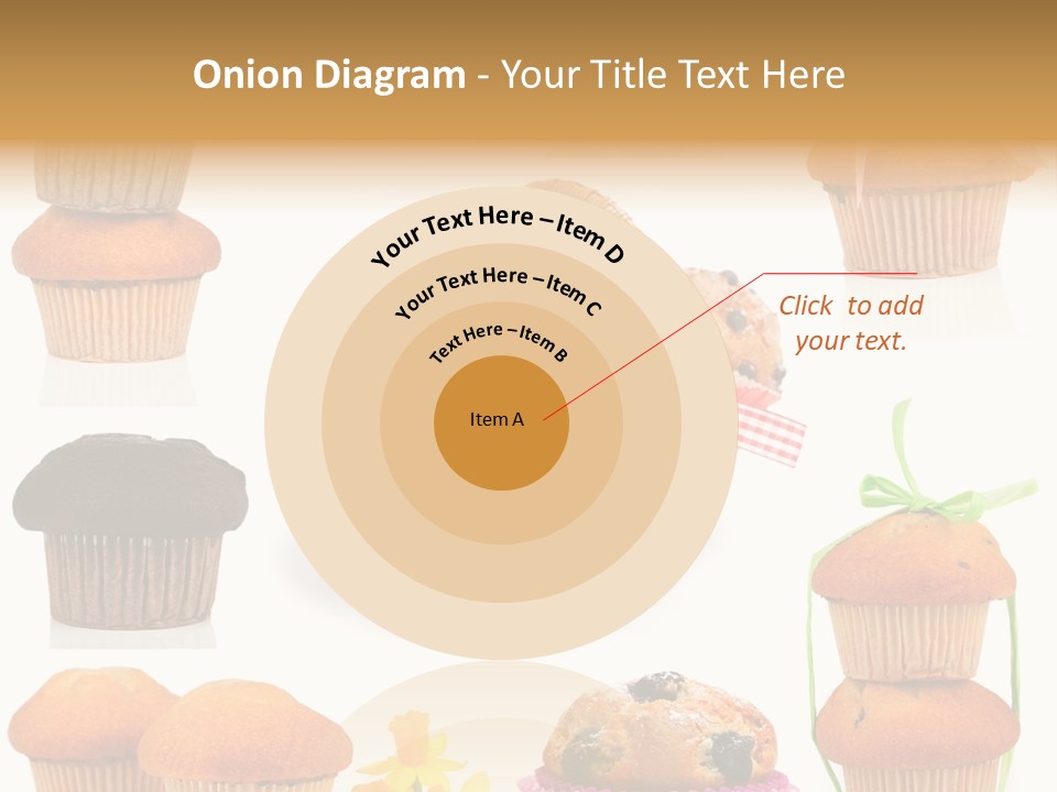 Berry Blueberry Object PowerPoint Template