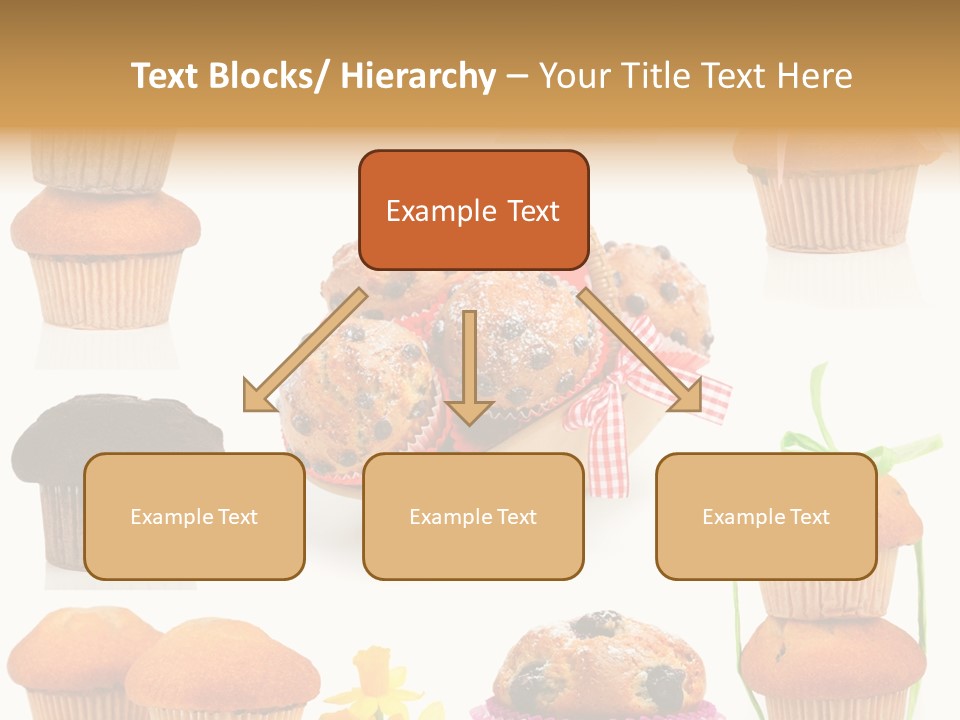 Berry Blueberry Object PowerPoint Template