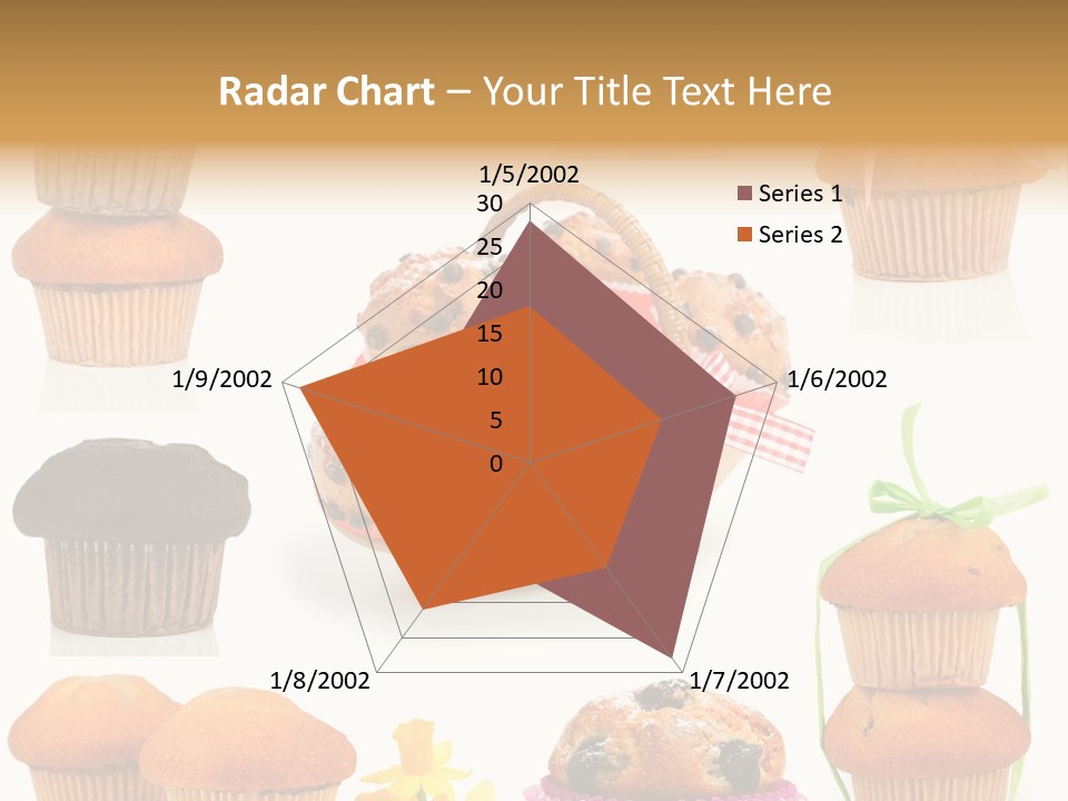 Berry Blueberry Object PowerPoint Template