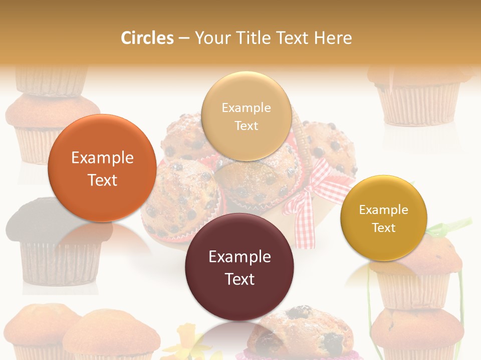 Berry Blueberry Object PowerPoint Template