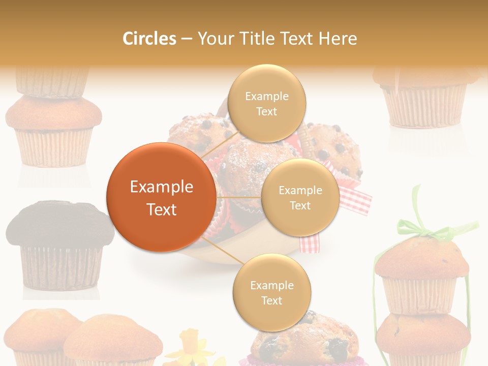 Berry Blueberry Object PowerPoint Template