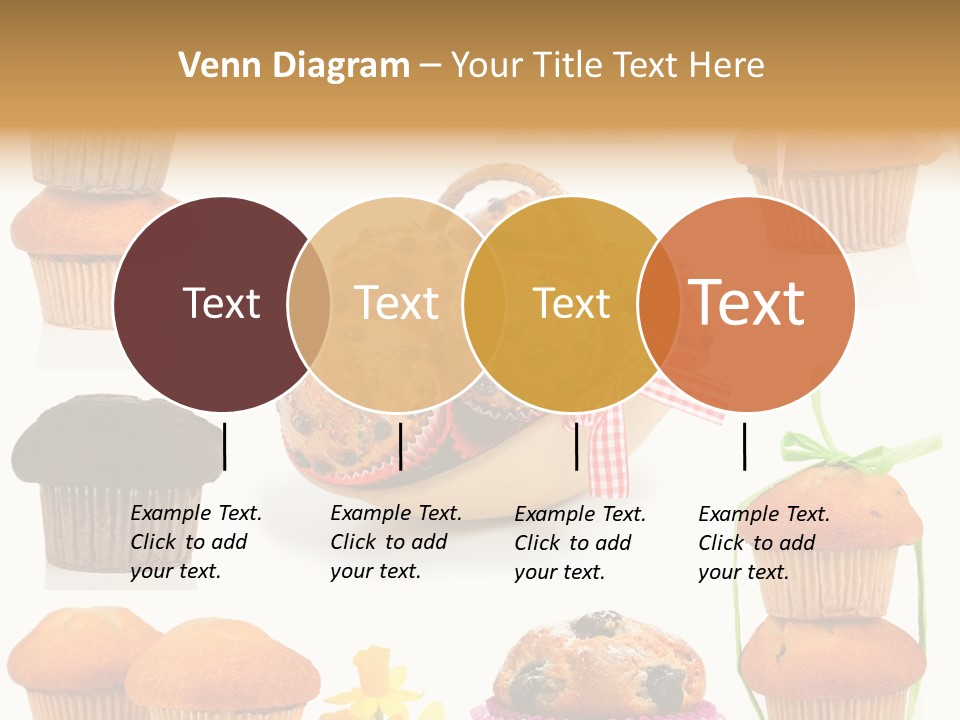 Berry Blueberry Object PowerPoint Template