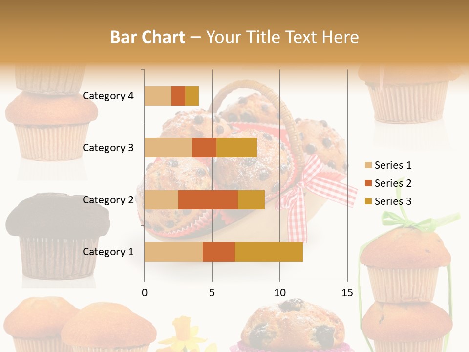 Berry Blueberry Object PowerPoint Template