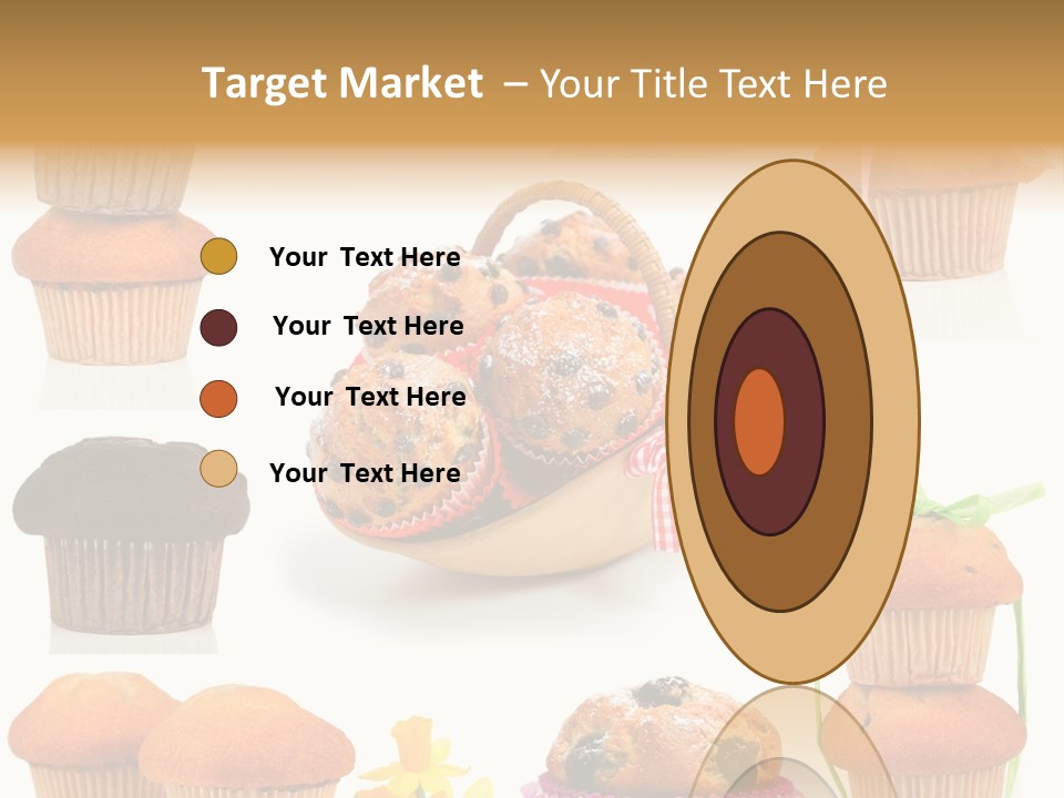 Berry Blueberry Object PowerPoint Template