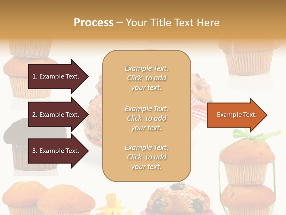 Berry Blueberry Object PowerPoint Template