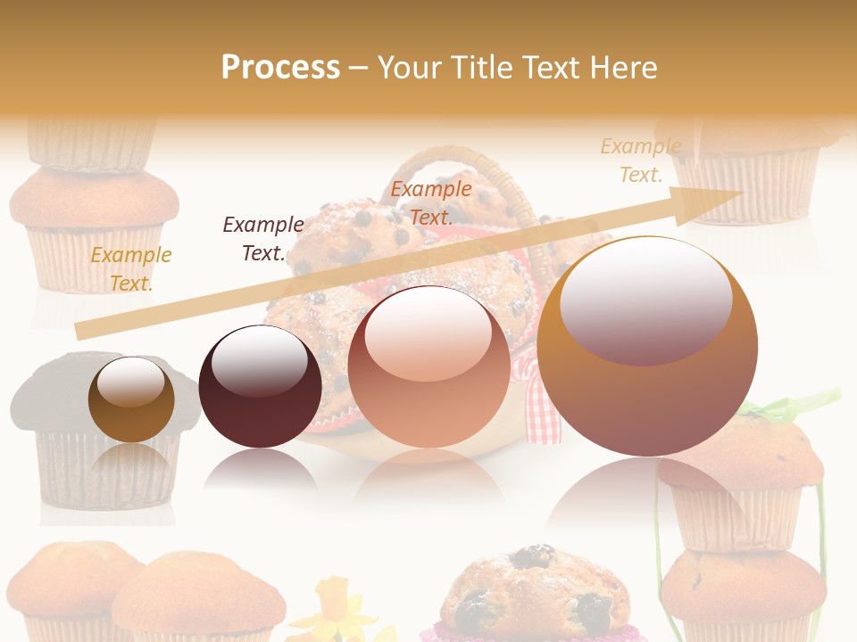 Berry Blueberry Object PowerPoint Template