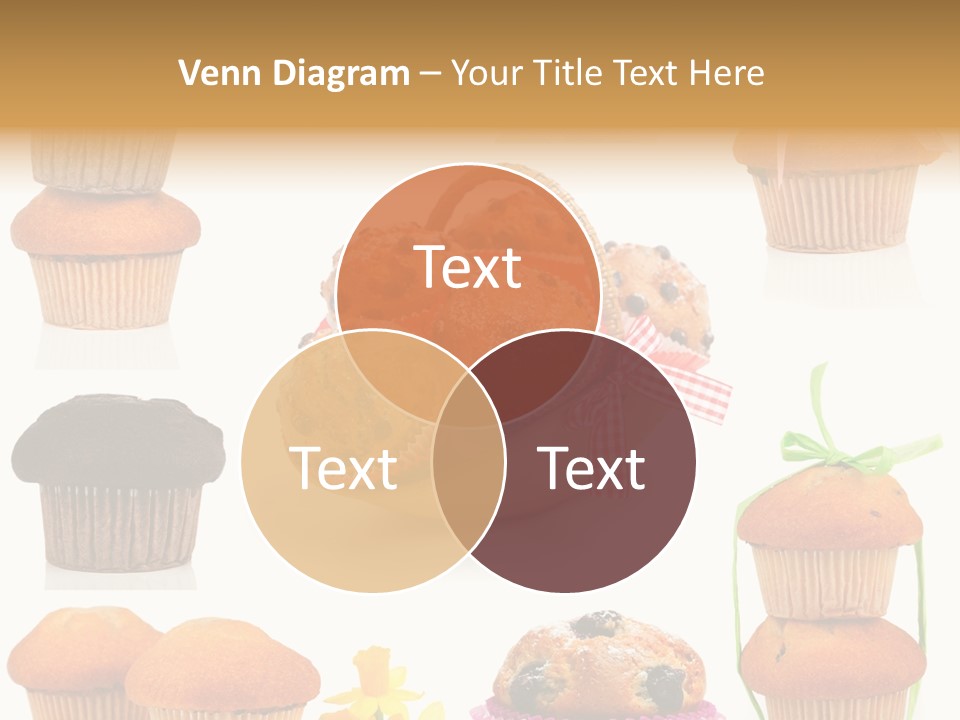 Berry Blueberry Object PowerPoint Template