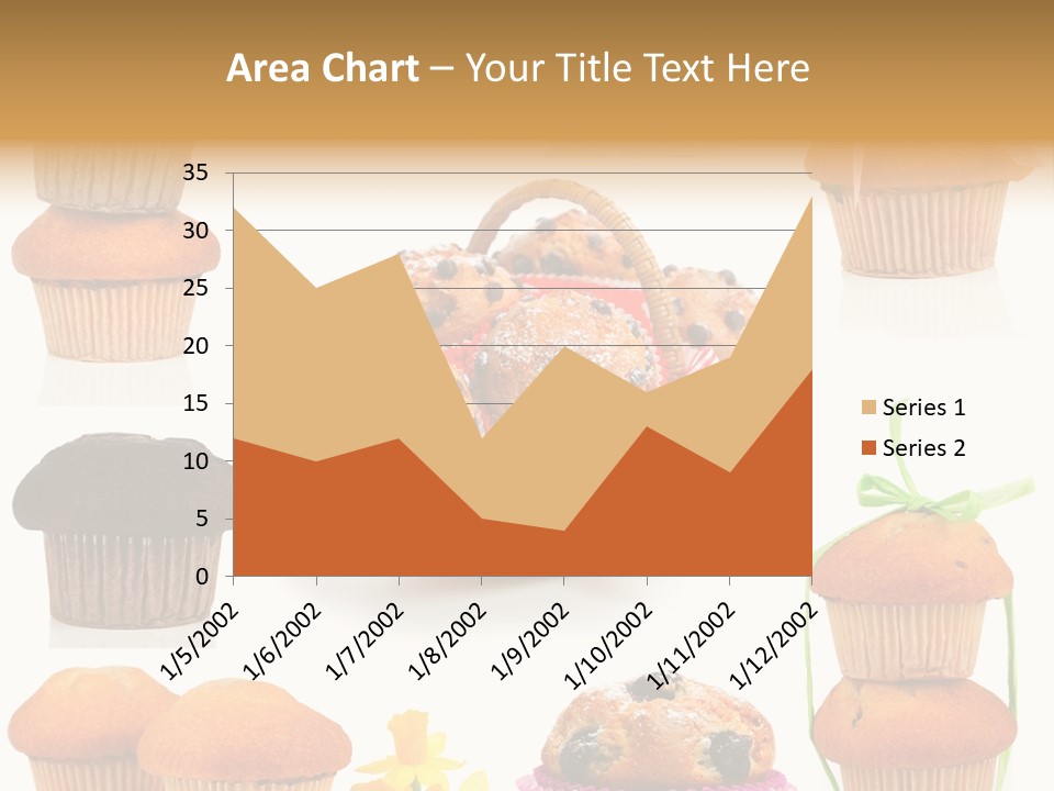 Berry Blueberry Object PowerPoint Template