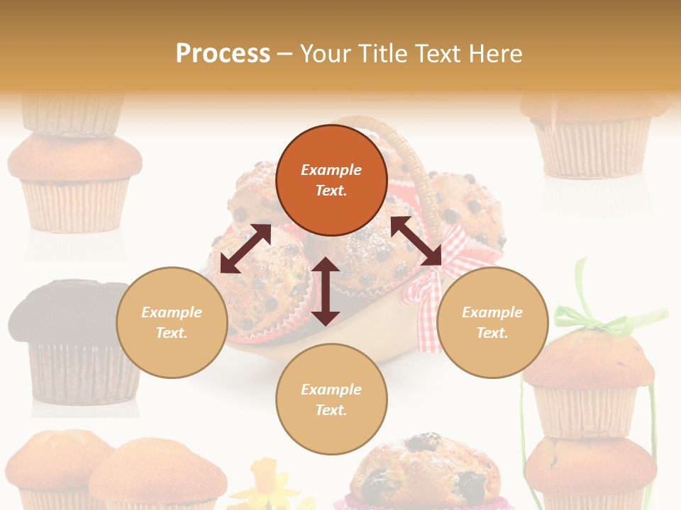 Berry Blueberry Object PowerPoint Template