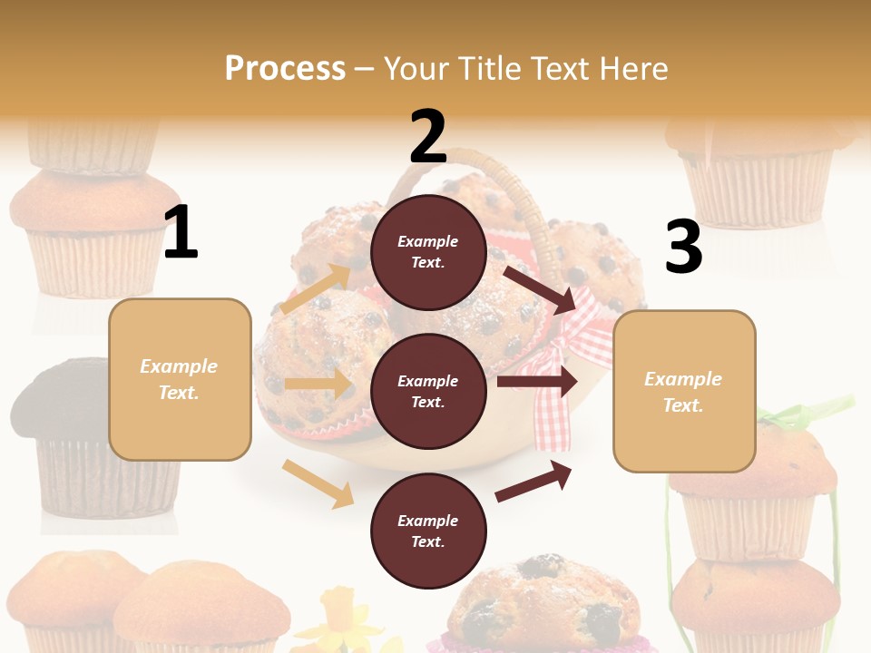 Berry Blueberry Object PowerPoint Template