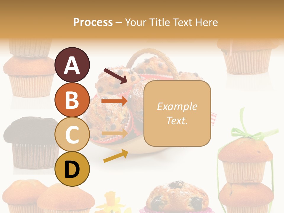 Berry Blueberry Object PowerPoint Template