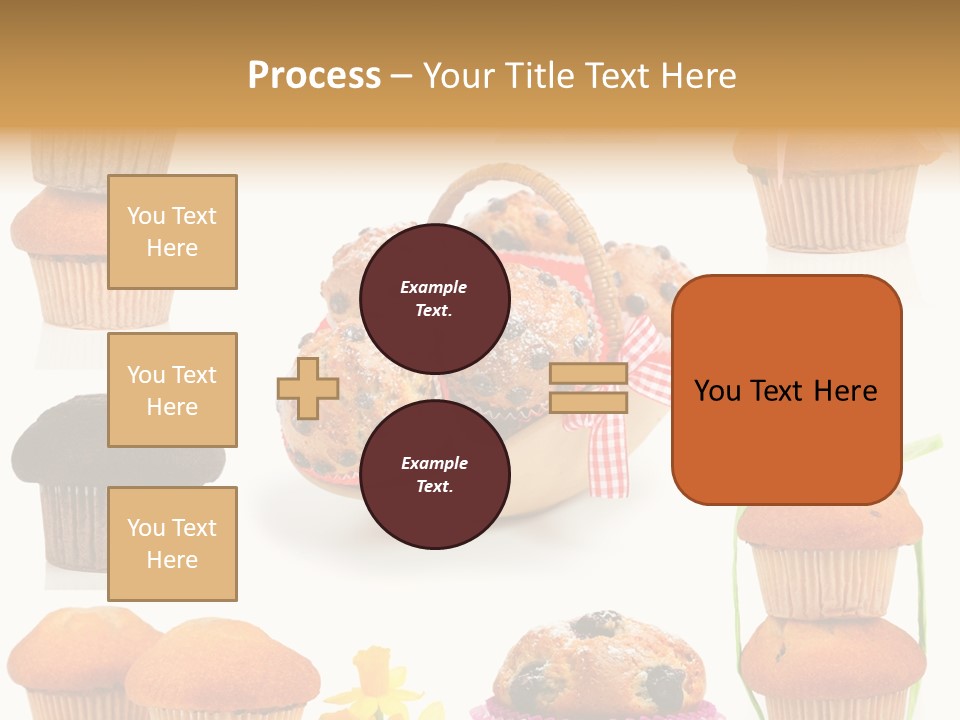 Berry Blueberry Object PowerPoint Template