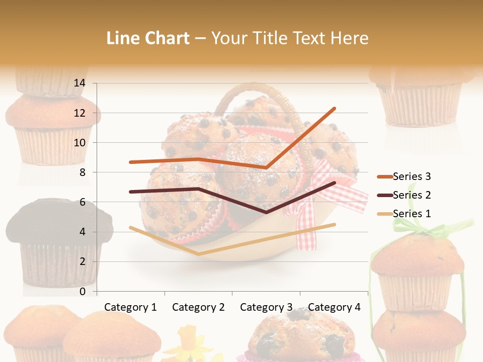 Berry Blueberry Object PowerPoint Template